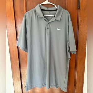 Dark grey Nike polo